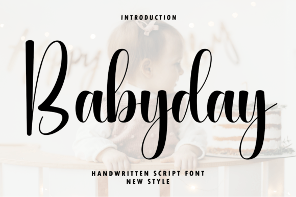 Babyday: An Elegant Handwritten Font for Modern Projects