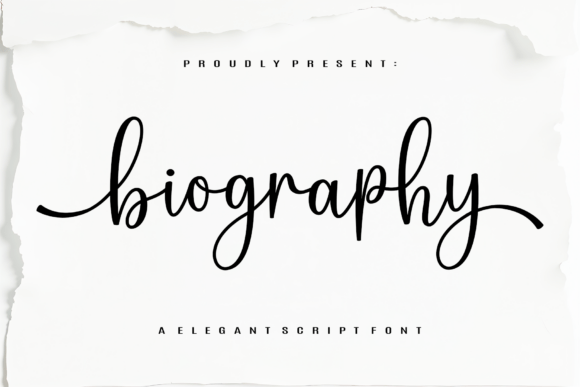 Biography: The Luxury Script Font for Unforgettable Branding