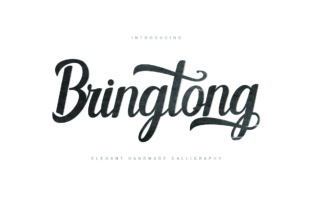 Bringtong: Mastering the Modern Brush Script for Bold Branding