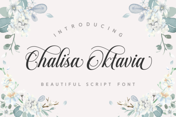 Chalisa Oktavia: A Script Font for Elegant, Modern Branding
