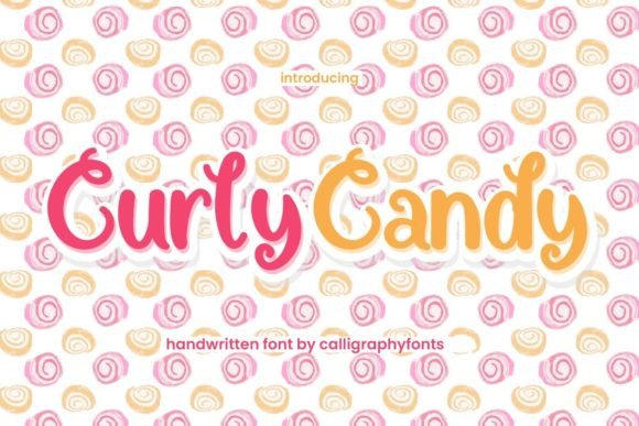 Curly Candy Font: The Playful Script for Sweet Designs