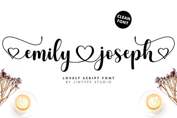 Fall in Love with Emily Joseph: A Designer's Guide to This Romantic Script Font