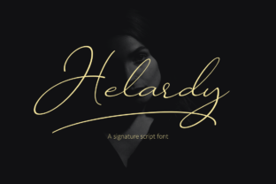 Helardy: A Script Font for Timeless Branding