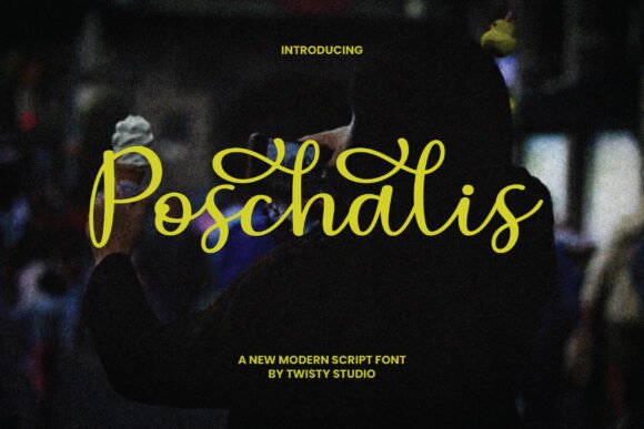 Poschalis: A Modern Script Font for Authentic Brands
