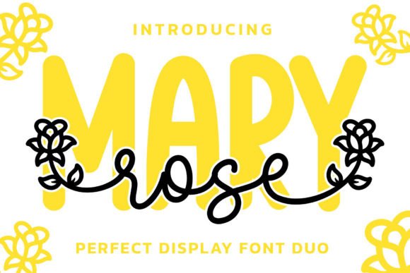 Rose Mary Duo: A Font That Feels Like a Handwritten Garden