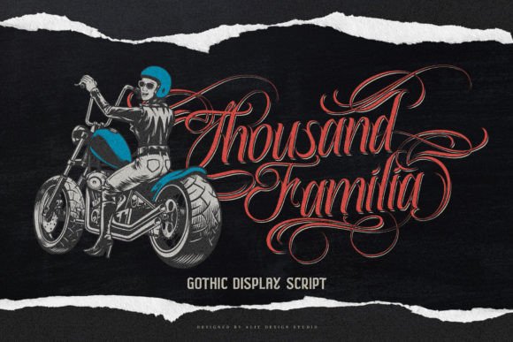 Thousand Familia: A Script Font with Street Art Soul